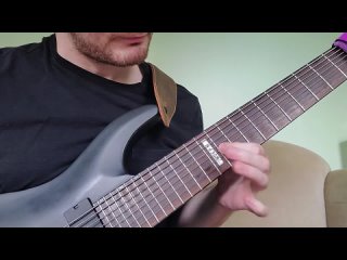 simple riff using tosin abasis selective picking technique