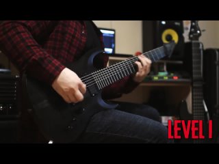 8 string guitar - 10 levels of nu metal riffs