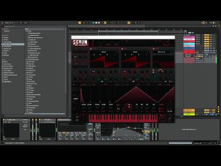 sounds of doom short - nasty bass synth