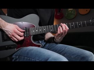 harley benton te-20hh sbk standard series - guitar demo review