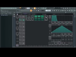 how to use vital synth with fl studio and audacity, for making ambient caretaker