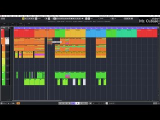 mr. cubase lifecycle. superfolder. project structure in cubase