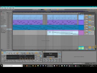 ambient - experimental sound design arrangement in ableton live 10