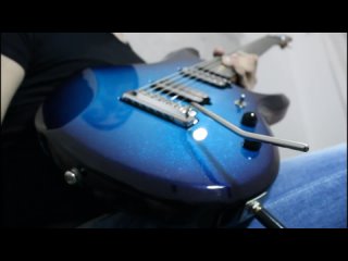 ernie ball music man jp7 blue dawn - metal