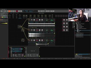 bitwig studio talking about the sampler in the polygrid