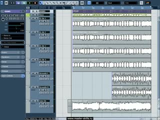 processing and mixing guitars in nuendo 4 - 1 analysis and preparation of the project for work