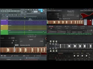 summer song, flstudio 12, amplitube 4, guitar rig 5, real eight,real lpc, ample