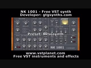 nk 1001 - free vst synth - vstplanet.com