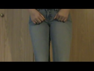 tight light jeans